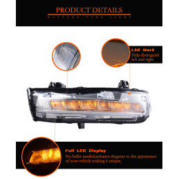 Přední směrová světla US verze