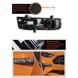 Přední směrová světla US verze