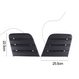 Odsavače tepla ROUSH MUSTANG 2018-2023 s LED