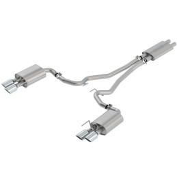 Borla Cat-Back výfukový systém "Touring" pro Ford Mustang GT 5,0l   "active valve exhaust" (s homologací ECE)