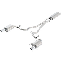 Borla Cat-Back s homologací EC pro Mustang GT/GT Convertible 5,0l, r.v. od 2015-17