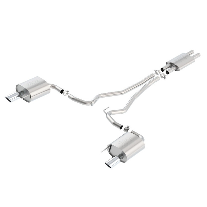 Borla Cat-Back "ATAK" pro Mustang 3,7l V6 , r.v. od 2015-17