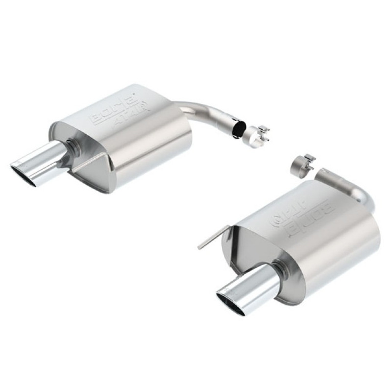 Borla koncový díl "ATAK" pro Mustang 2,3l EcoBoost / 3,7l V6  Convertible, r.v. od 2015-23