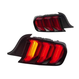 Sekvenční zadní světla s mlhovkou