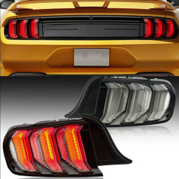 Sekvenční zadní světla s mlhovkou