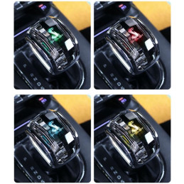 Řadící páka pro Mustang 2015-2023 Krystalová hlavice řadicí páky Shelby Snake LED Barevné