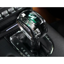 Řadící páka pro Mustang 2015-2023 Krystalová hlavice řadicí páky Shelby Snake LED Barevné