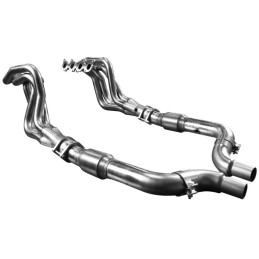 KOOKS nerezové svody včetně Green Cats katalyzátorů pro Mustang 2015+, 1 3/4" x OEM