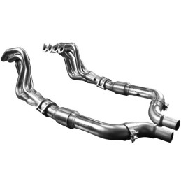 KOOKS svody vč. katalyzátorů, nerez pro Mustang GT 2015+, na OEM výfuk