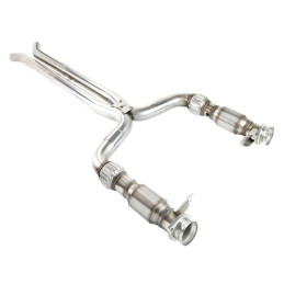 Kooks 15-21 Ford Mustang Shelby GT350R Shelby GT350 1-3/4 x 1-7/8 x 3 Header & Catted X-Pipe Kit