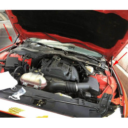 Teleskopické zvedací vzpěry Kapoty pro Mustang 2015-2023