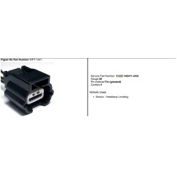 Konektor k vyvažováník předních světlometu pro Mustang 2015-2017