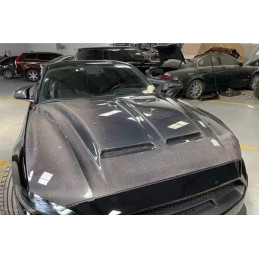 Carbonova kapota Gt350 Super Snake pro Mustang 2018-2023