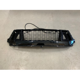 Horní mřížka s LED - styl DARKHORSE - černa leskla