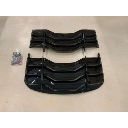 Žaluzie zadního okna - lesklá černá