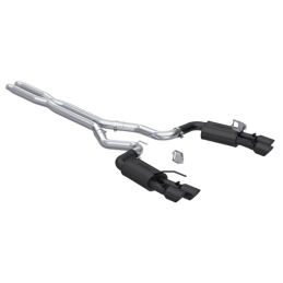 MBRP 3” Cat-Back, Dual Split Rear w/ Quad Black Tips