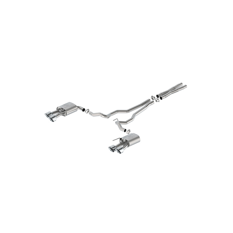 Ford Racing 2024 Mustang 5.0L GT Sport Cat-Back Exhaust  s difuzérem