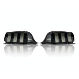 Zadní světla – NIGHTSTRIKE Black Edition – Žluté směrové světlo