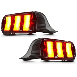 Zadní světla – NIGHTSTRIKE Black Edition – Žluté směrové světlo