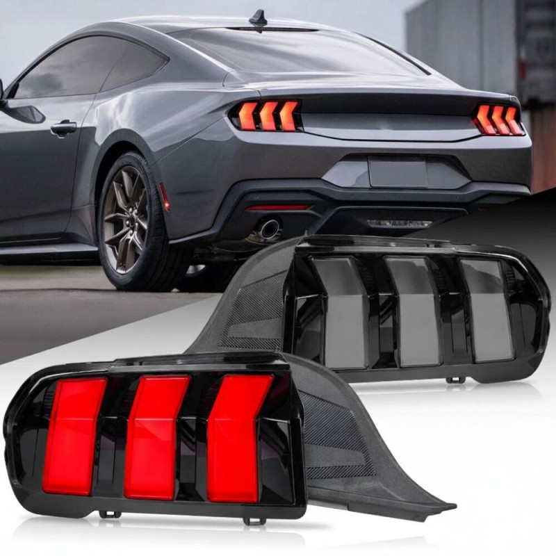 Zadní světla – NIGHTSTRIKE Black Edition – Žluté směrové světlo