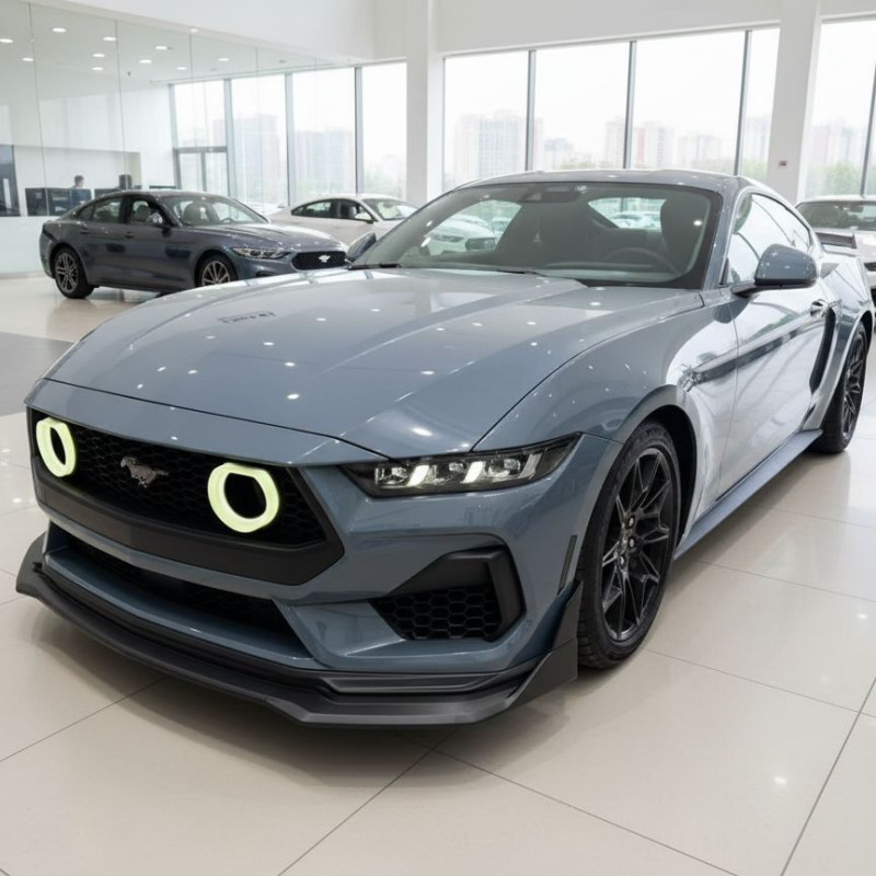 Spoiler pod bradu IKON – lem předního nárazníku – matně černý