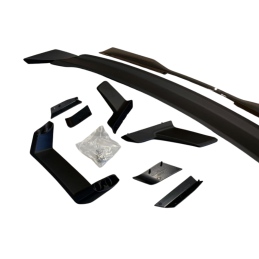 Zadní spoiler Performance s chlopní Gurney Flap – matně černý – styl Dark Horse