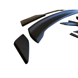 Zadní spoiler Performance s chlopní Gurney Flap – matně černý – styl Dark Horse