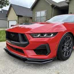 Spoiler brady – lem předního nárazníku – leskle černý