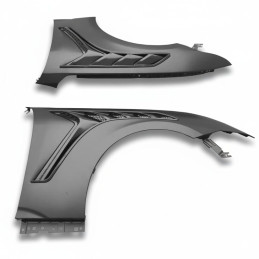 Hliníkové blatníky – styl GTD – sada