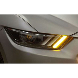 2015-2017 Ford Mustang sekvenční DRL LED + RGBW EU verze