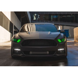 2015-2017 Ford Mustang sekvenční DRL LED + RGBW EU verze