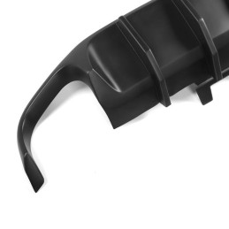 Quad Hole Rear Bumper Diffuser SHELBY Style