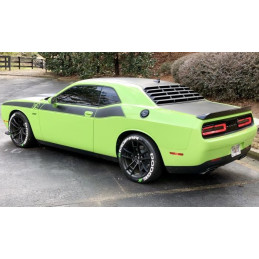 Žaluzie zadního okna - matná černá