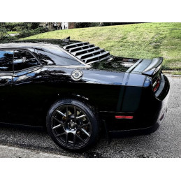 Žaluzie zadního okna - matná černá