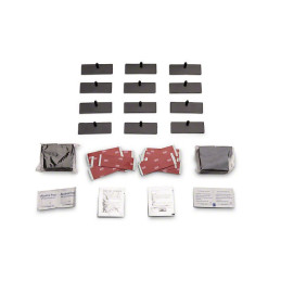 Žaluzie zadního okna - matná černá